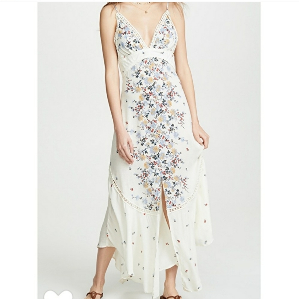 Free People Paradise Printed Maxi Dress